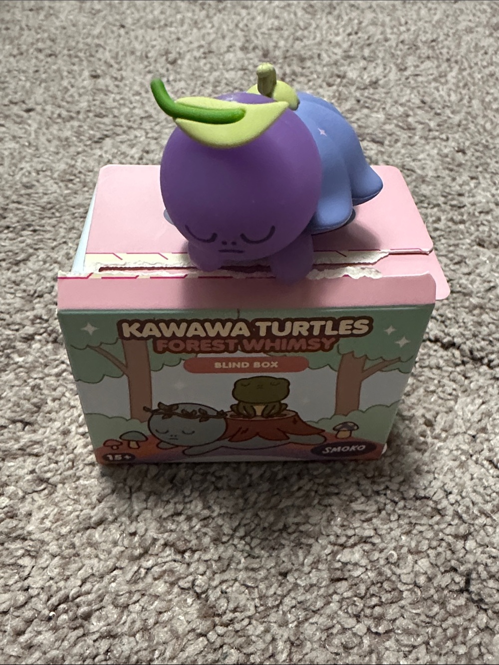 Kawawa Turtles Forest Whimsy Figure - Whimsy Bellflower Kawawa Turtle